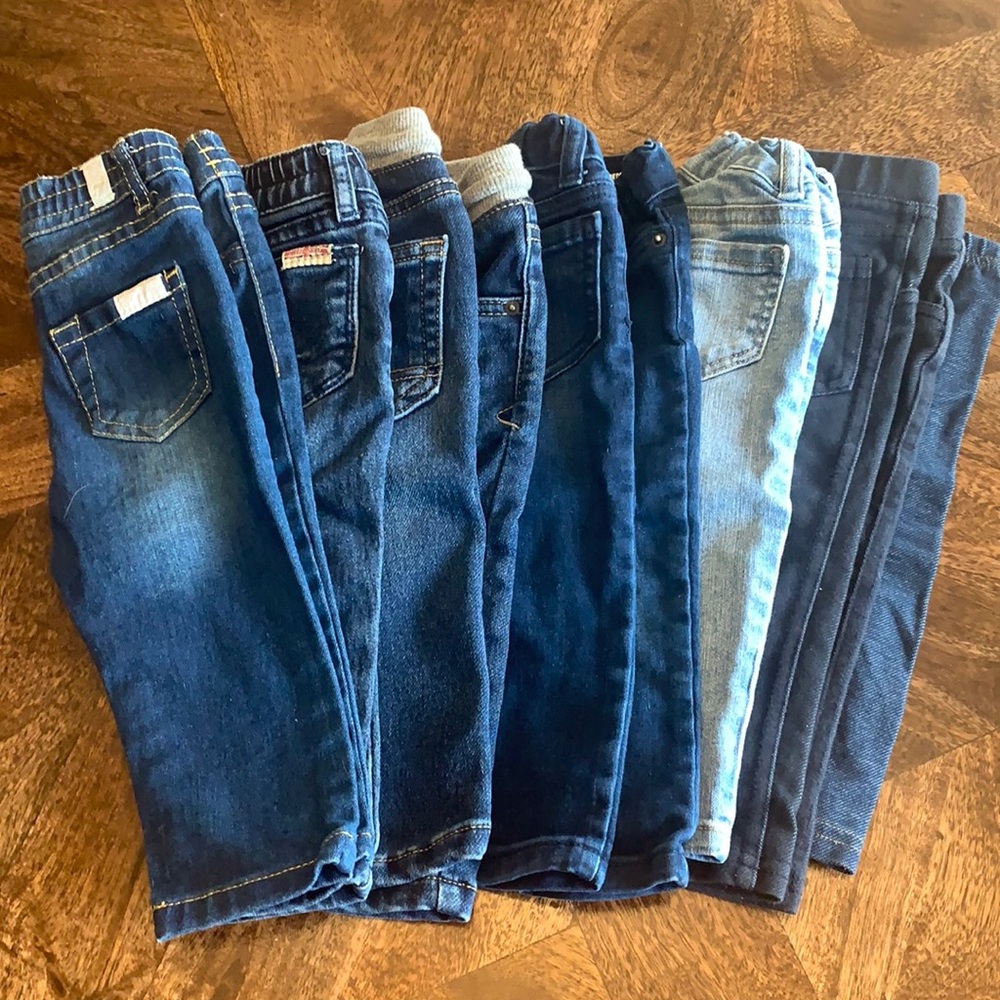 👖Baby girl jean bundle👖
